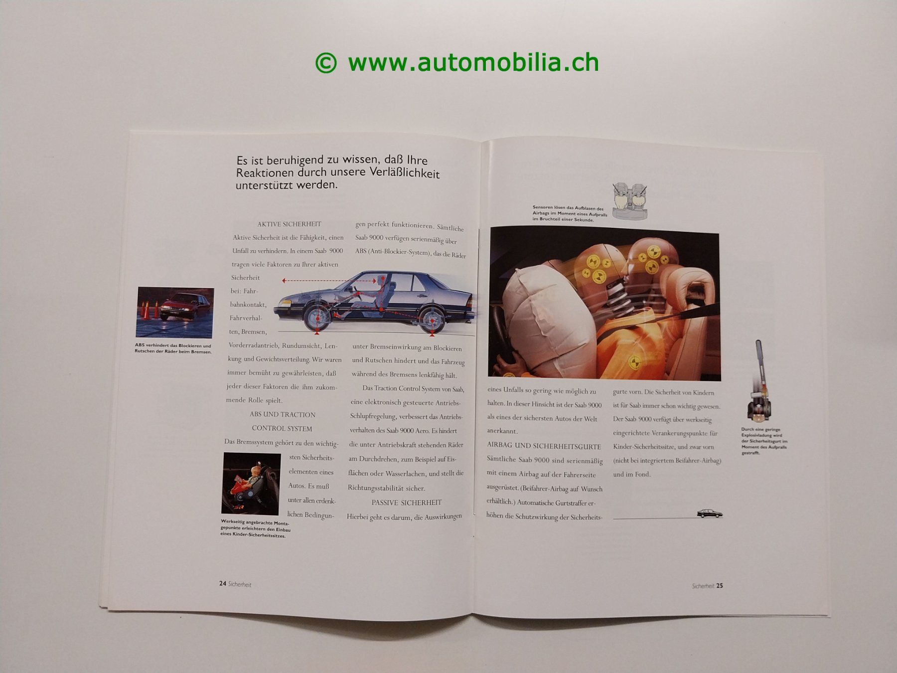 Saab Dokumente: Saab 9000 1994 Prospekt deutsch – Gebraucht aus Weingarten-Kalth von Bettelbruenneli 7