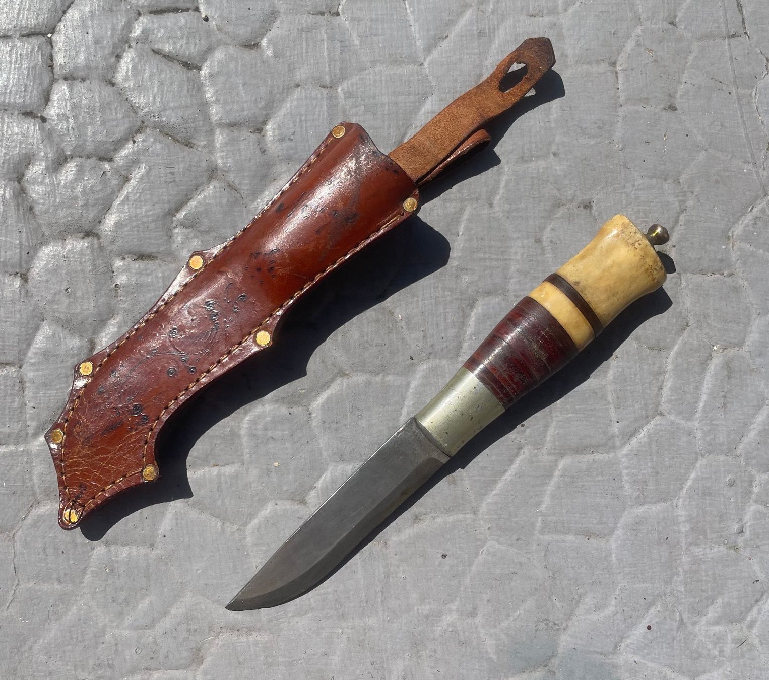Besteck: Lapland Messer - Finland puuko vintage – Gebraucht aus Versoix von HELVETICA_1 1