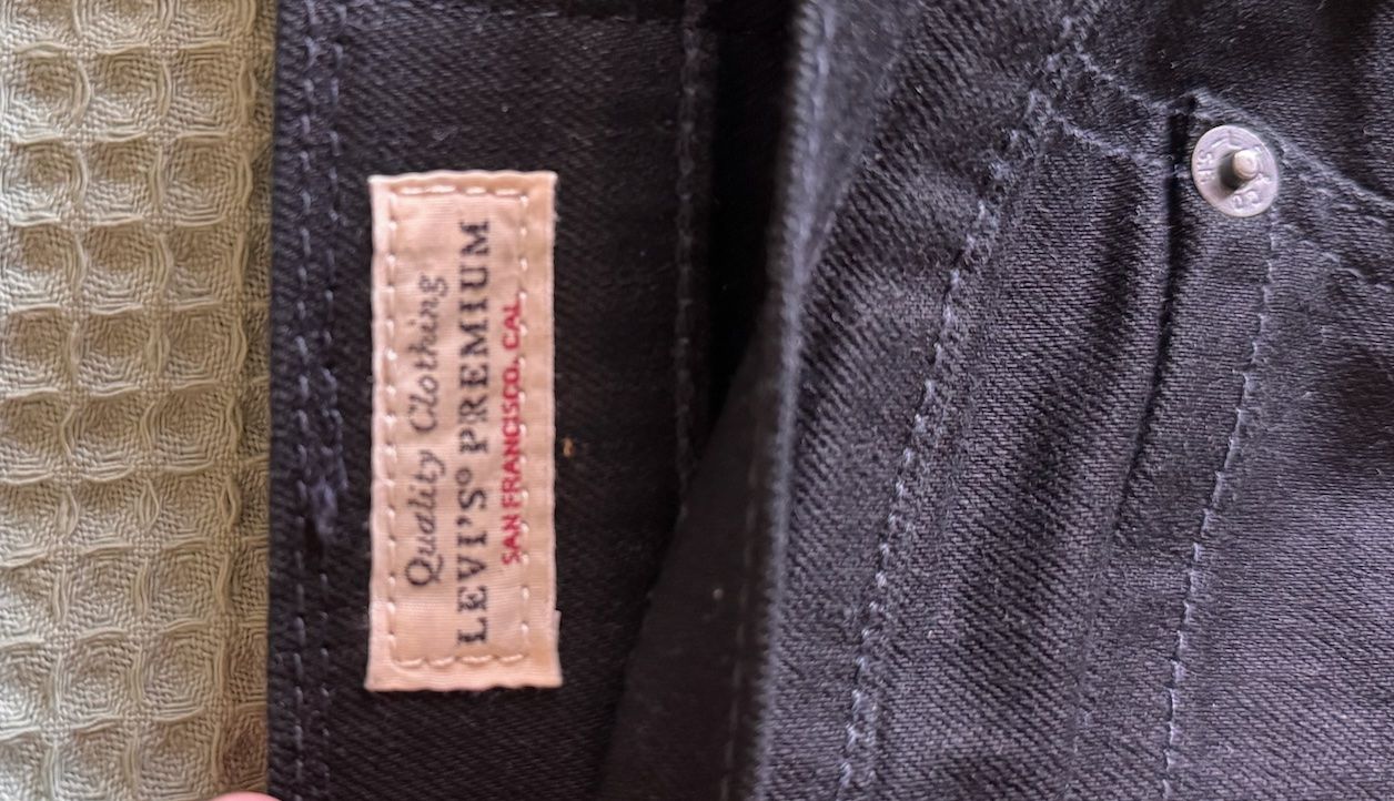 Levi's Jeans: Levi's Premium Black W34/L30 – Usato da Zürich venduto da mat_n78x 2