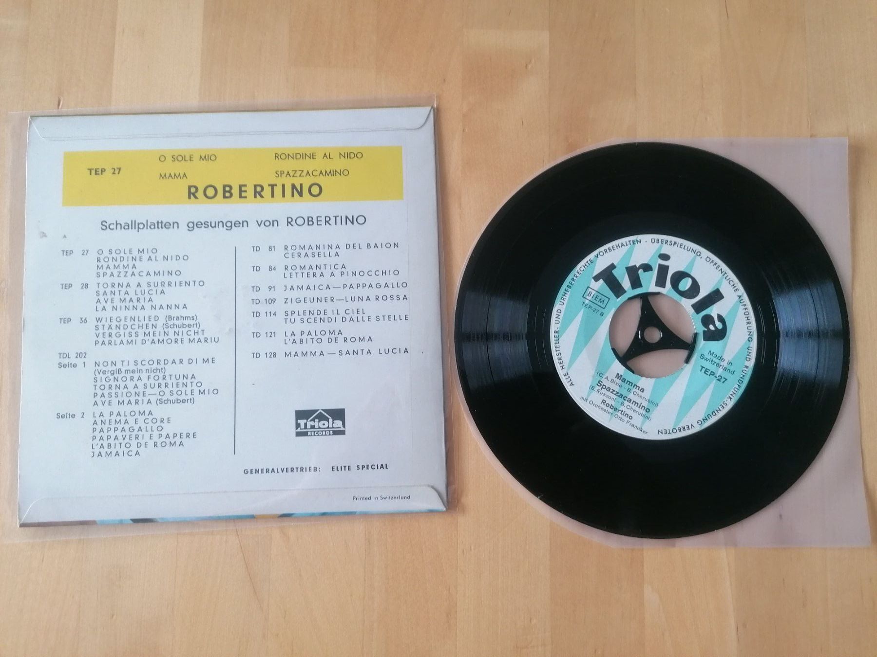 Schallplatten: Robertino ‎– O Sole Mio – Gebraucht aus Emmenbrücke von lamorak 1