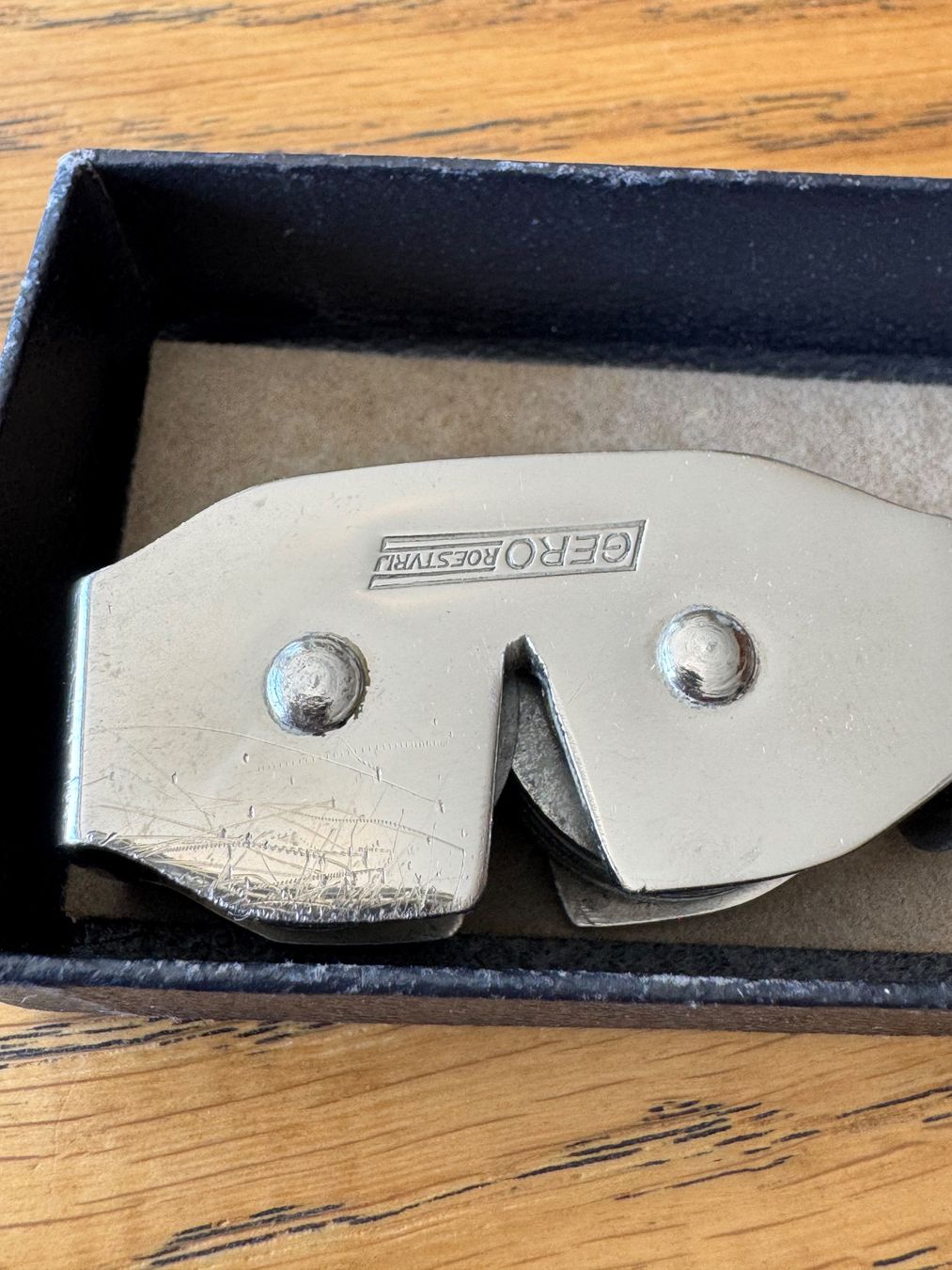 Appareils de cuisine: Versilberter Messenschärfer Gero Zilver – D'occasion à Balsthal par armenharut 3