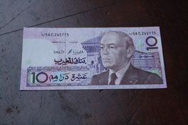 UNC Maroc 10 dirhams