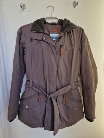 Columbia Winterjacke Damen Gr. M warm Kunstfell Kapuze