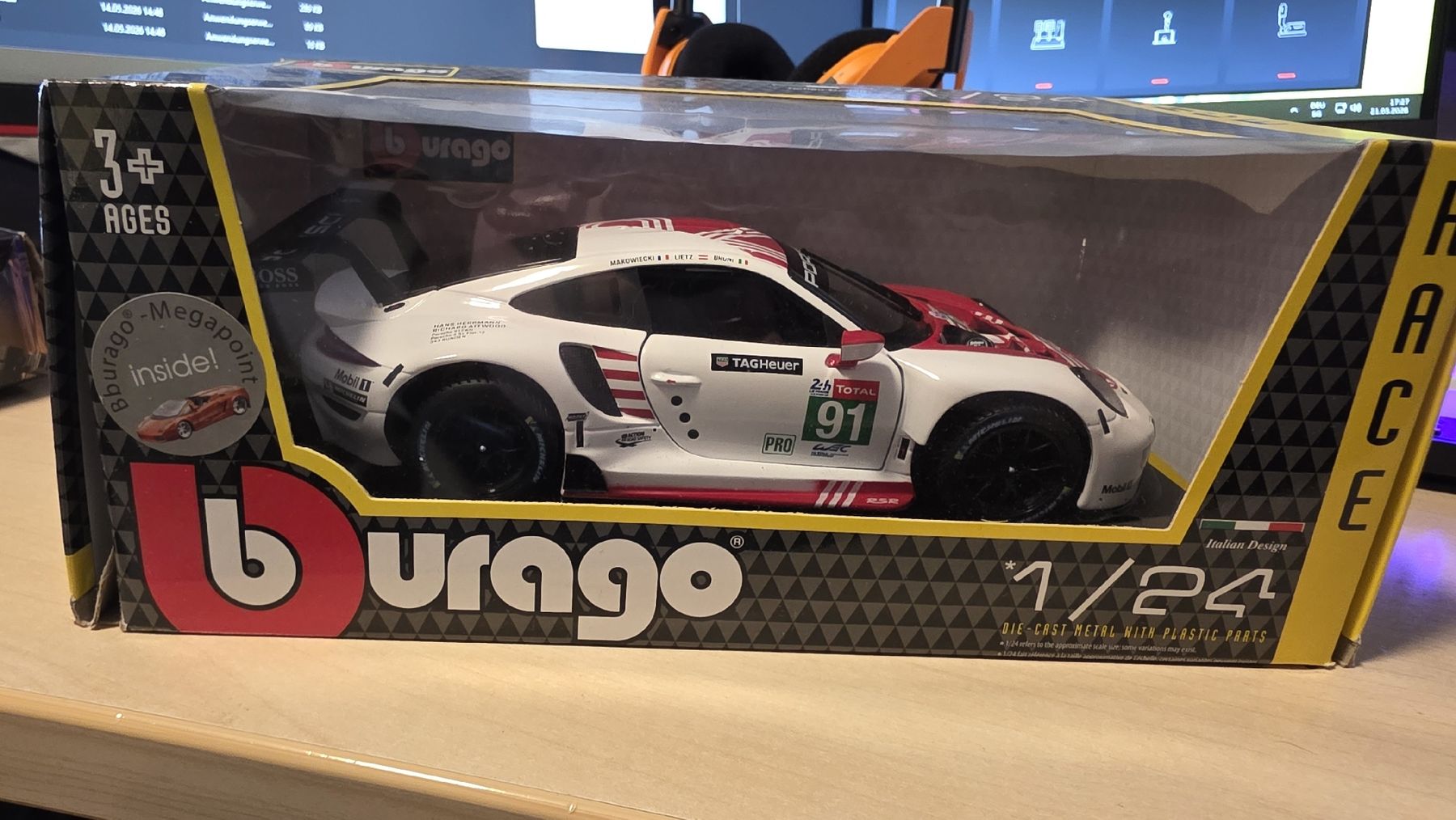 Bburago Modellini d'auto: Burrago Porsche 1/24 – Usato da Winterthur venduto da ich_8frx