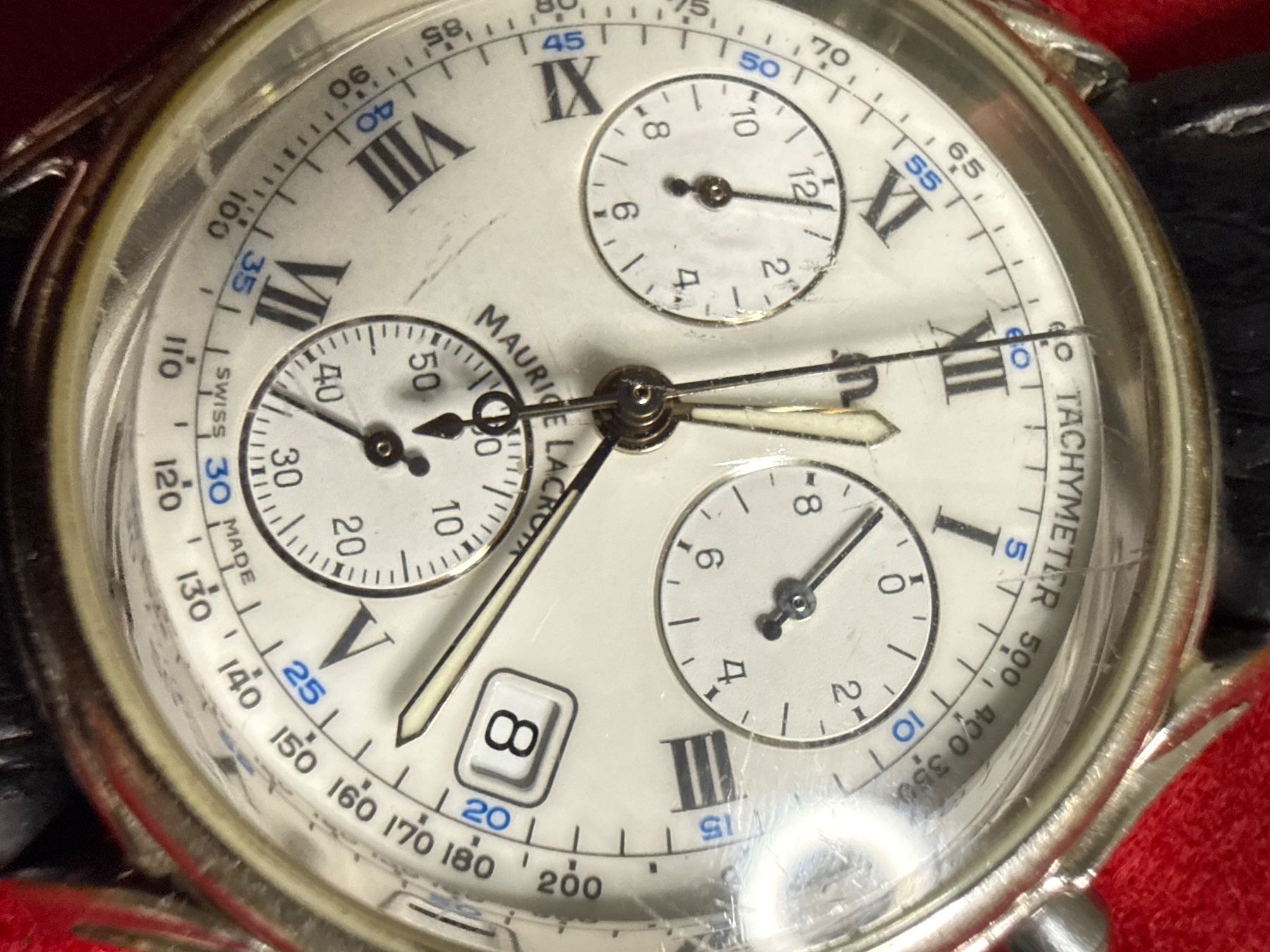 Maurice Lacroix Orologi: Maurice Lacroix Chronograph Quarz 37 mm – Usato da Pfeffingen venduto da Allhandelklgwatches 1