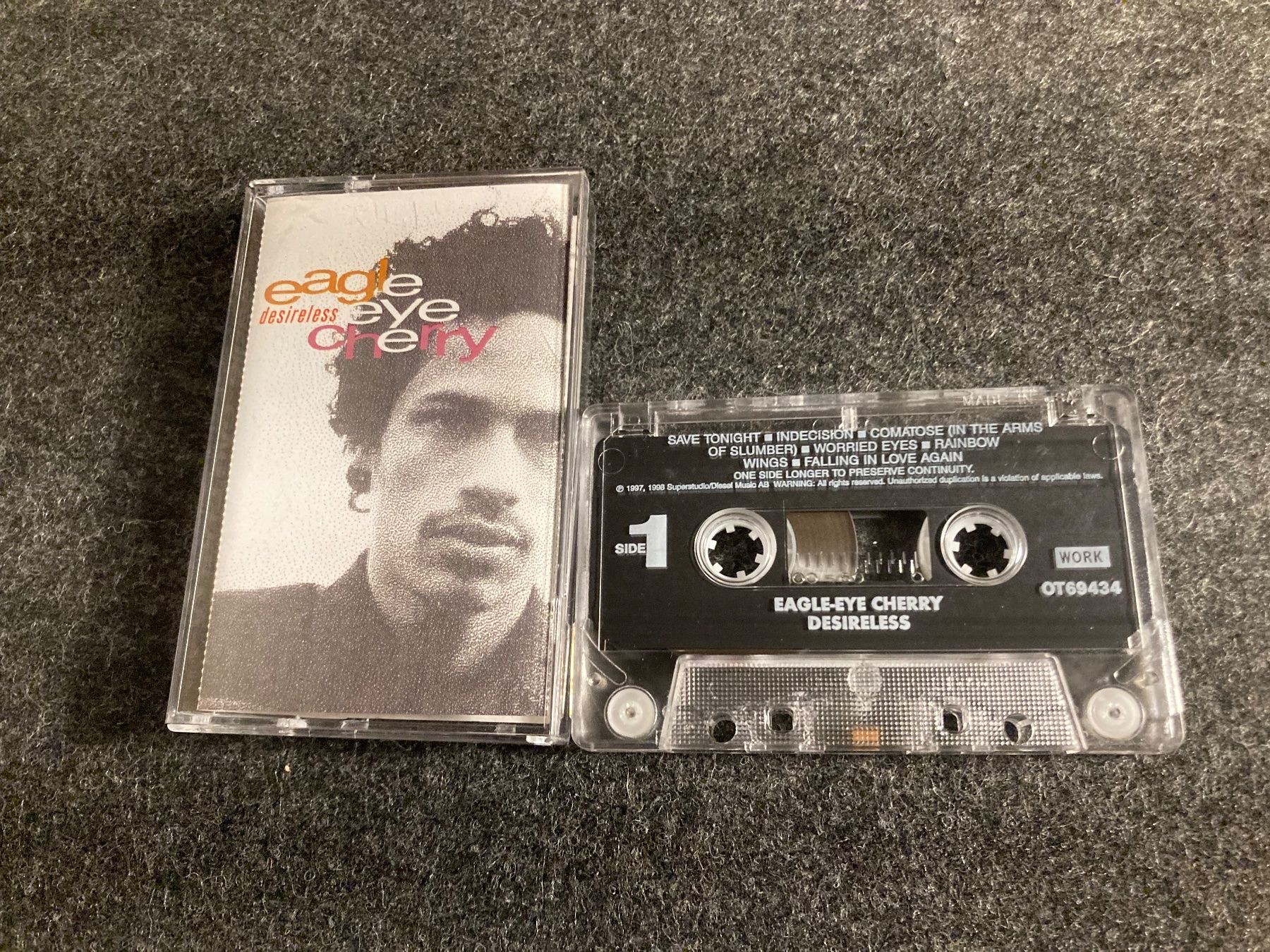 Musicassette: Eagle-Eye Cherry - Desireless (MC) – Usato da Fribourg venduto da Karushi 3