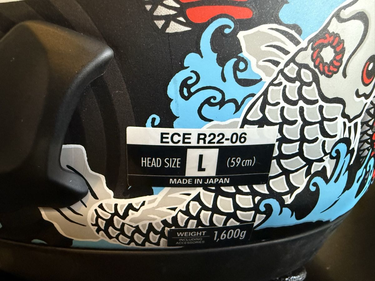 Arai Caschi & visiere: Arai RX-7V Evo Tatsuki Motorradhelm – Usato da Zürich venduto da dre_hfg5 3