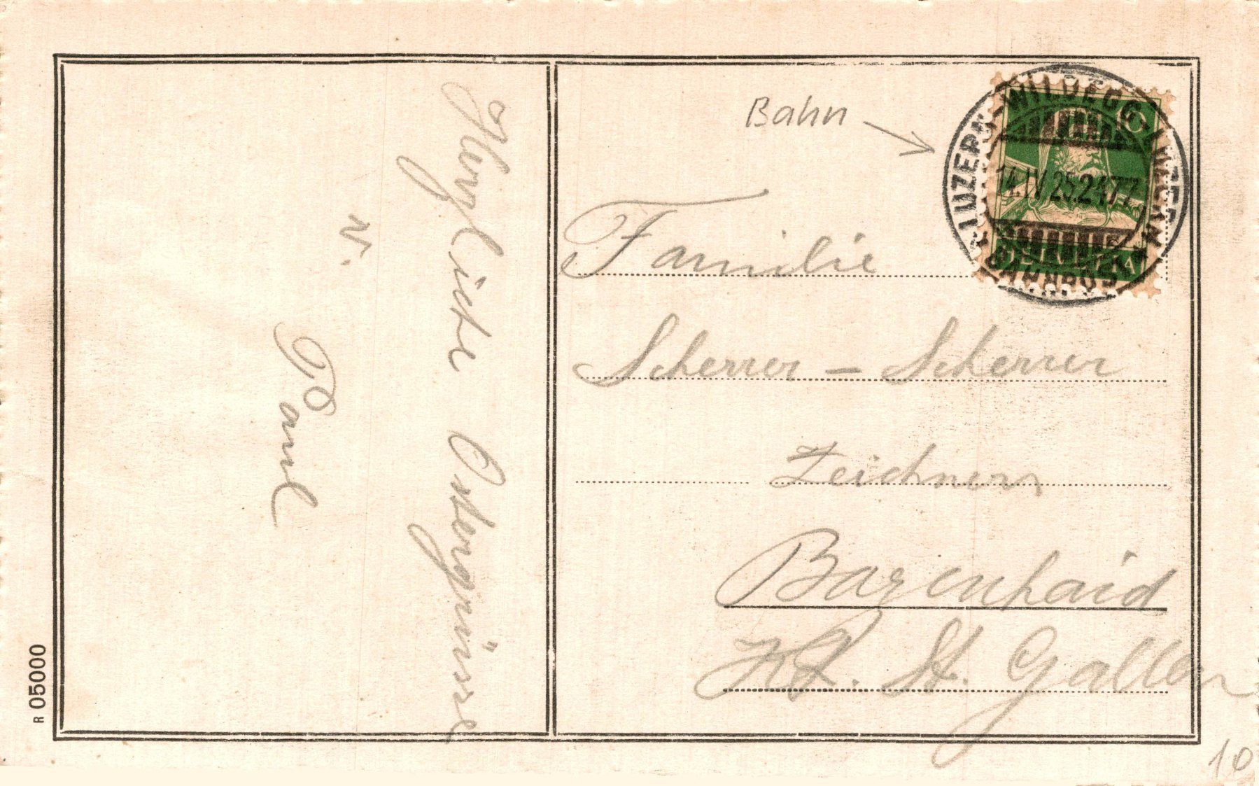 Cartoline postali: Menziken – Usato da Bronschhofen venduto da Astore 1
