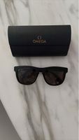 Sunglasses black frame tinted Omega brand unisex