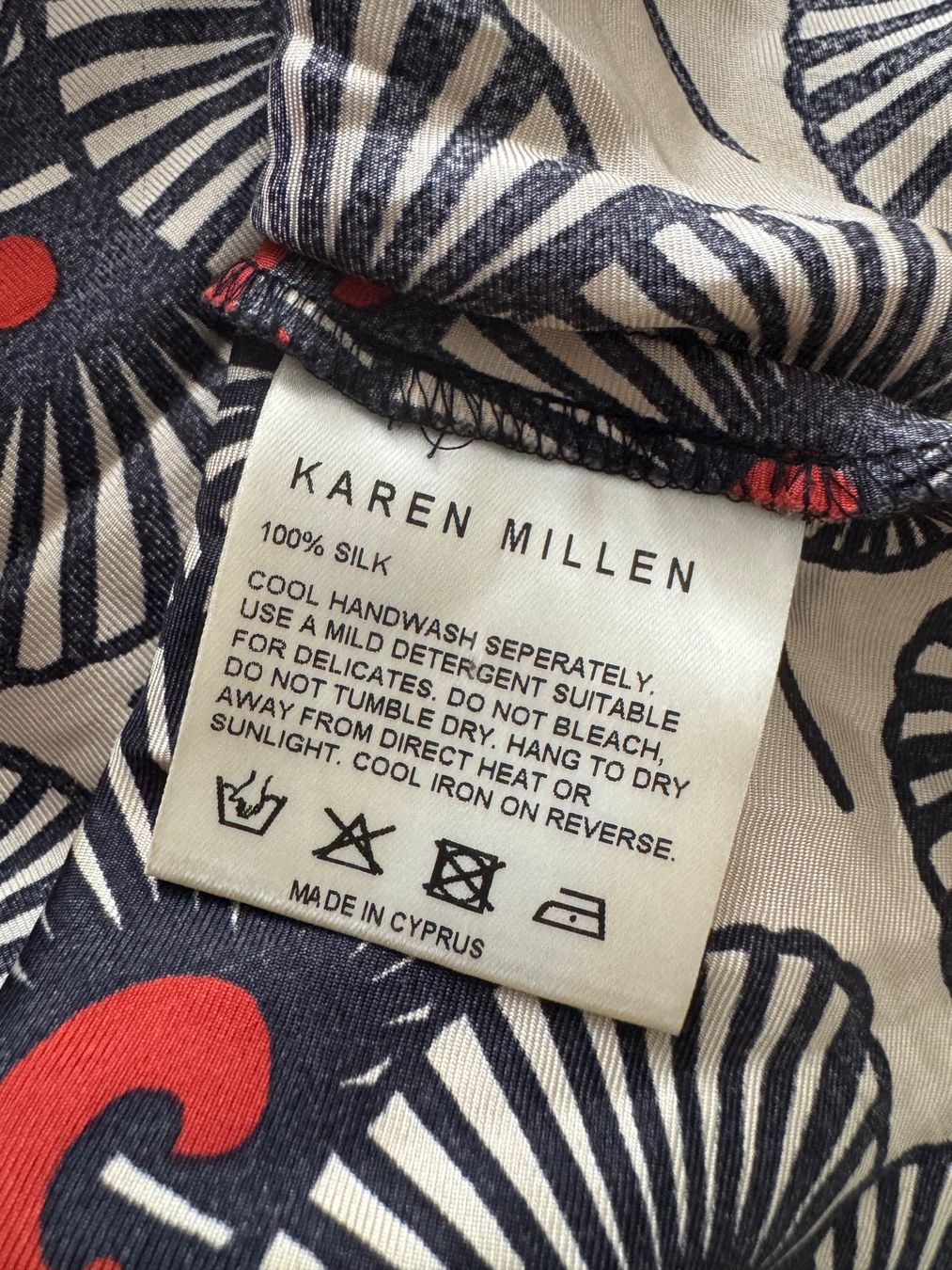 Karen Millen Vestiti: Karen Millen Seidenkleid – Usato da Obfelden venduto da cesarina10 7