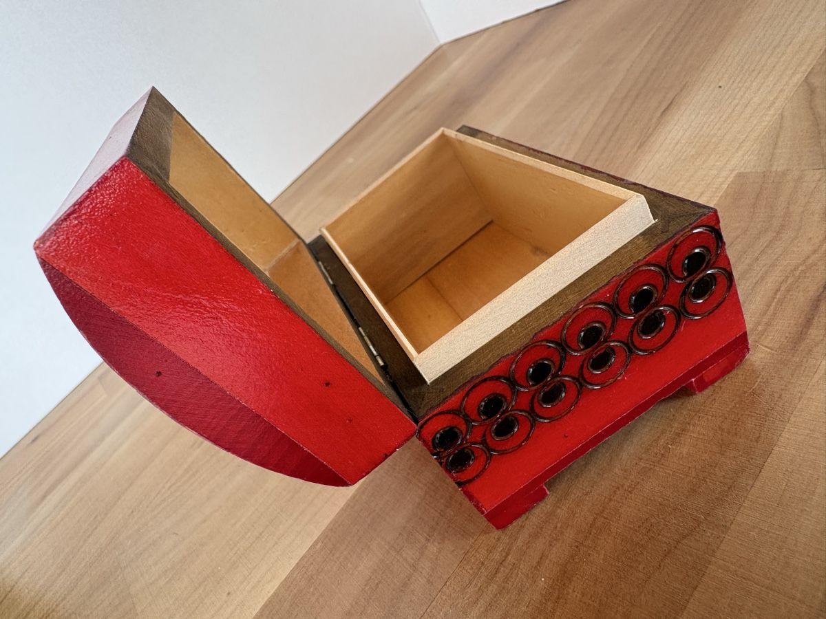 Portagioie: Holz Truhe Box – Nuovo (secondo la descrizione) da Rümlang venduto da SchumBru10 4