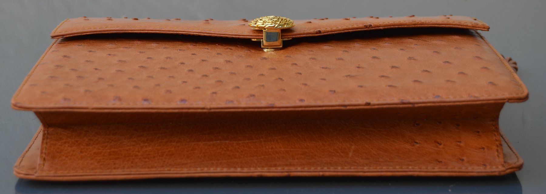 Borse da donna: Gurtner Tasche - Straußenleder / sac - cuir d'autruche – Usato da Collonges venduto da Auganien 5