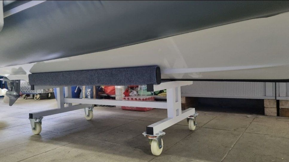 Rimorchi: Boot, Schlauchboot, Wagen, Rolli, Lagerbock – Nuovo e nell'imballaggio originale da Gutenburg venduto da shinobi0072 4