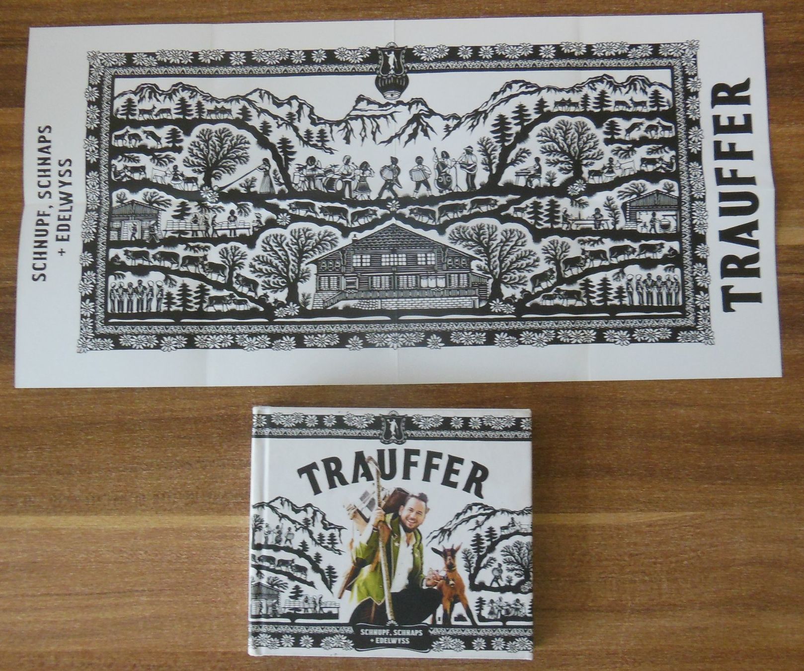 CDs: TRAUFFER - SCHNUPF, SCHNAPS + EDELWYSS CD – Gebraucht aus Münchwilen TG von ecudos10 1
