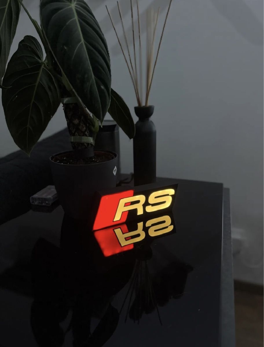 Lampade: Logo LED RS 3D pour Audi – Nuovo (secondo la descrizione) da Noville venduto da Berlusconi55 2