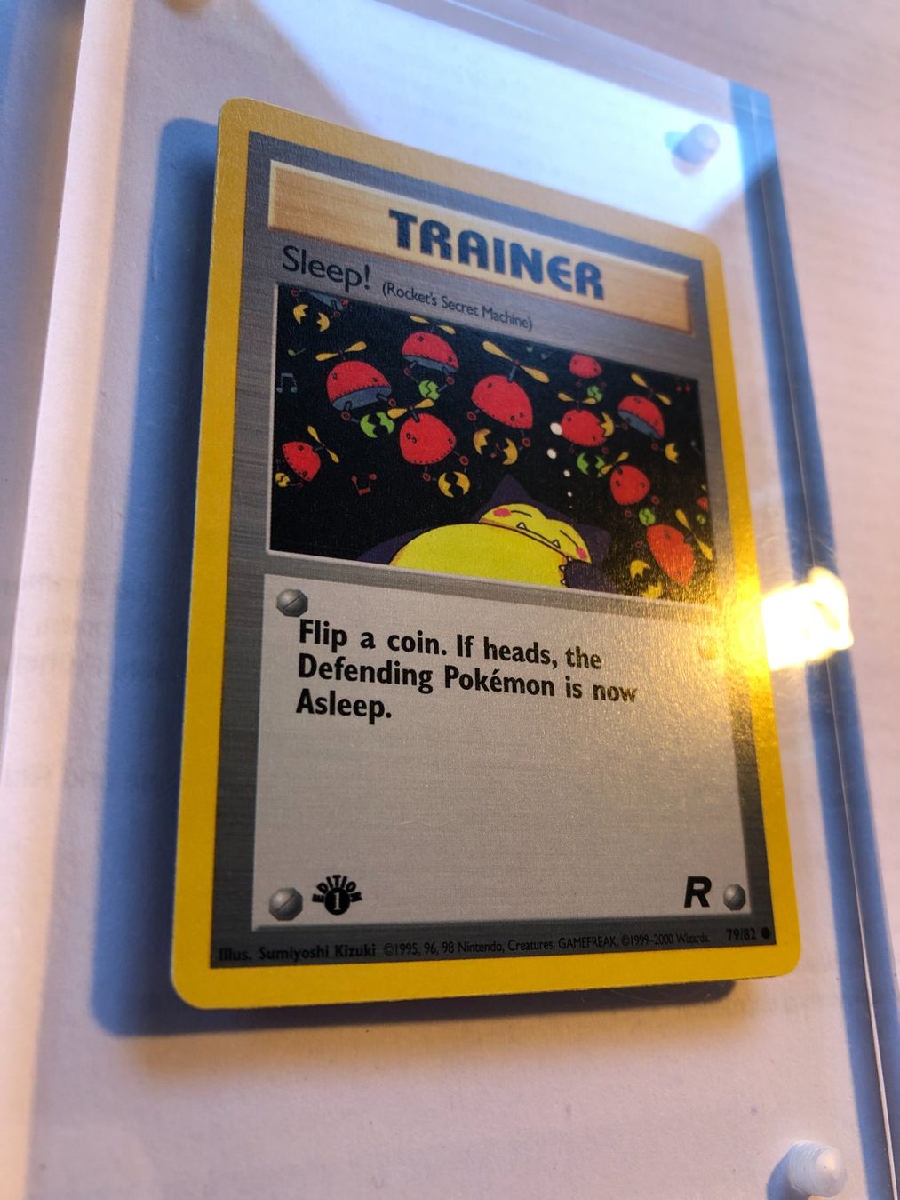 Sammelbilder & Trading cards: Sleep! 1st Team Rocket - MINT - ab 1.- – Gebraucht aus Giubiasco von dan_pr8b 1
