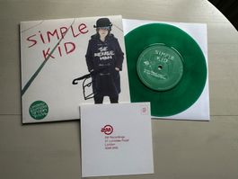 SIMPLE KID rare Kult Single The average man green vinly neu
