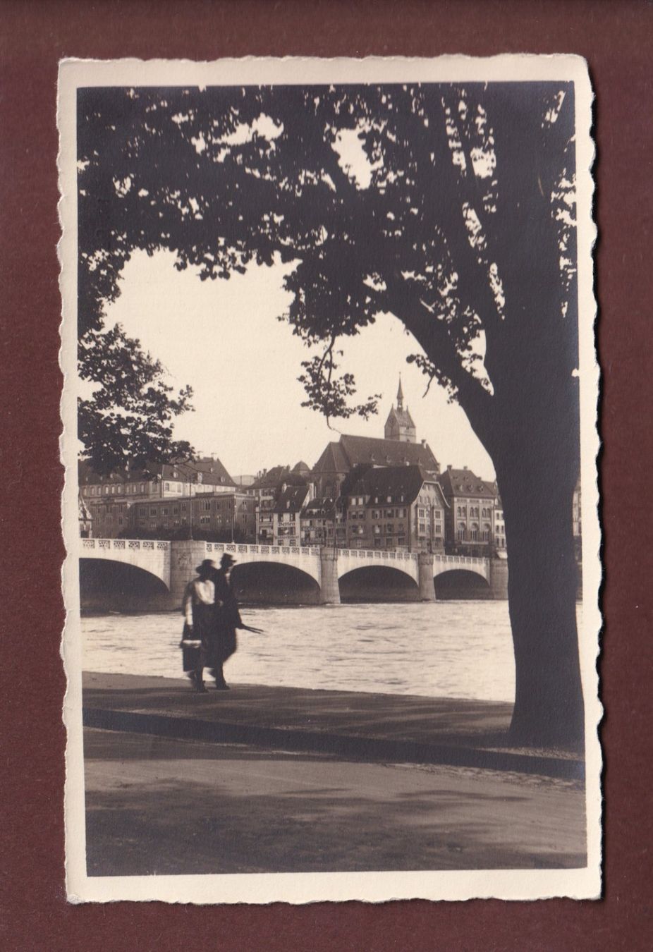 Cartes postales: BASEL - Mittlere Rheinbrücke – D'occasion à Pully par nicecards-shop