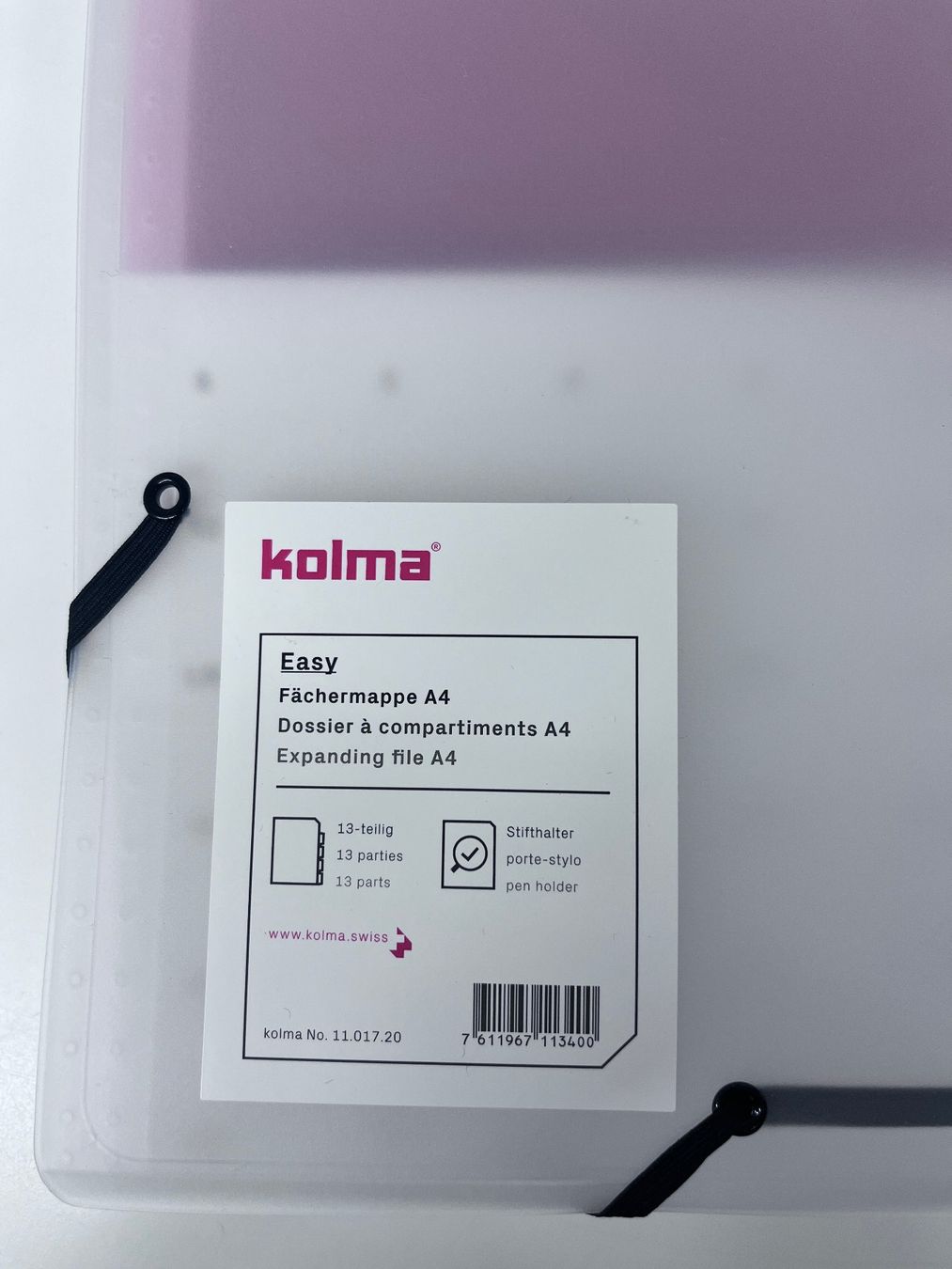 Raccoglitori: Kolma Fächermappe Easy A4 13 Fächern Rainbow – Usato da Zürich venduto da Ikle00 5