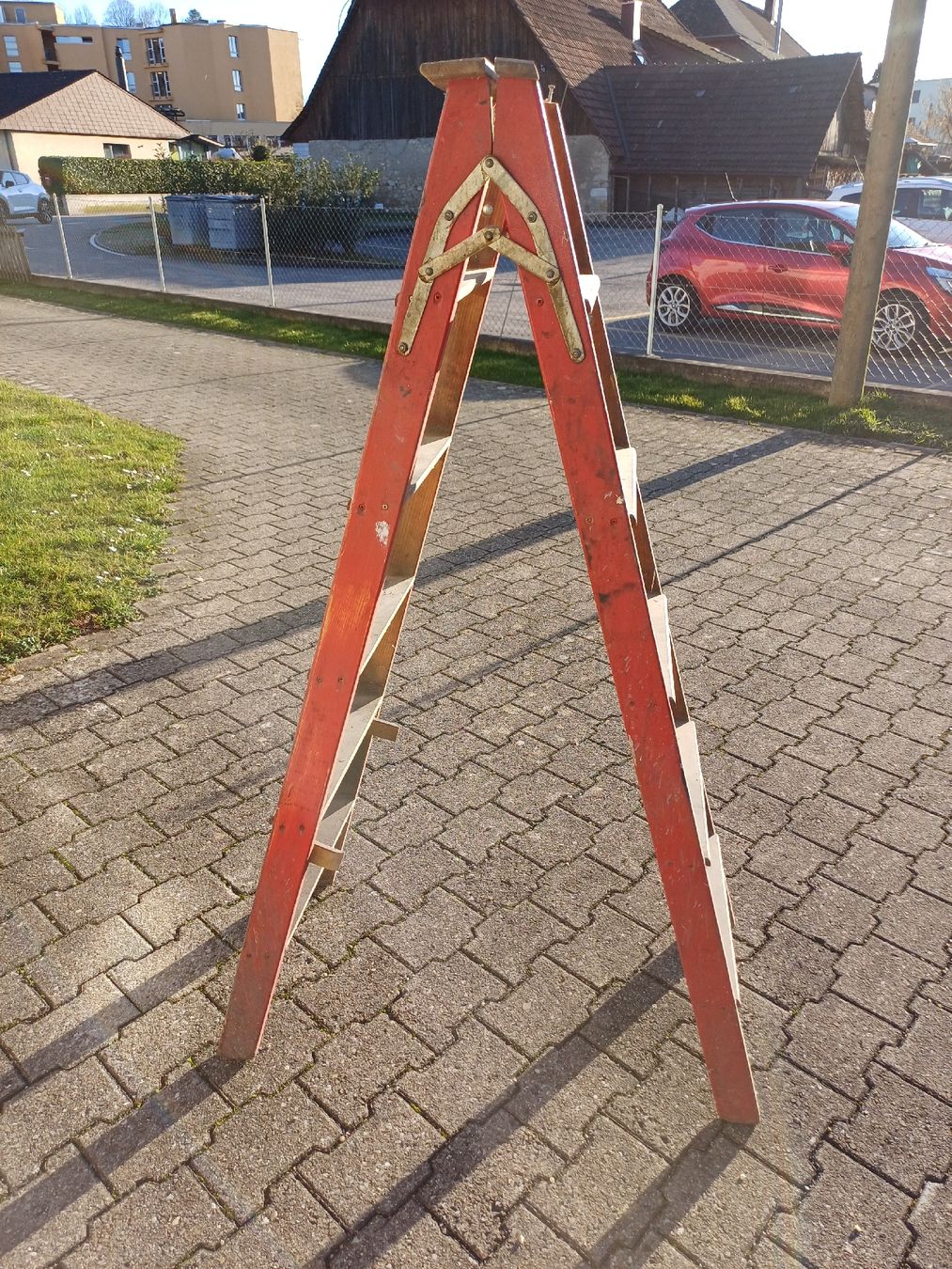 Leitern: Holz Bockleiter – Gebraucht aus Aarwangen von  1