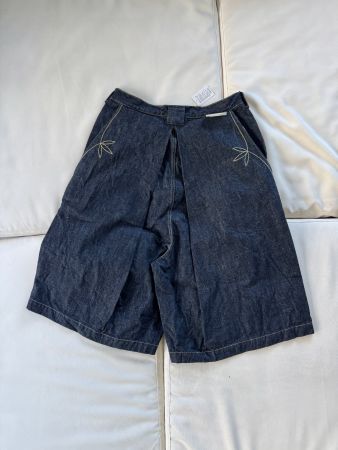 Kapital Kountry 14oz Denim Kome-Kome Jorts - Indigo