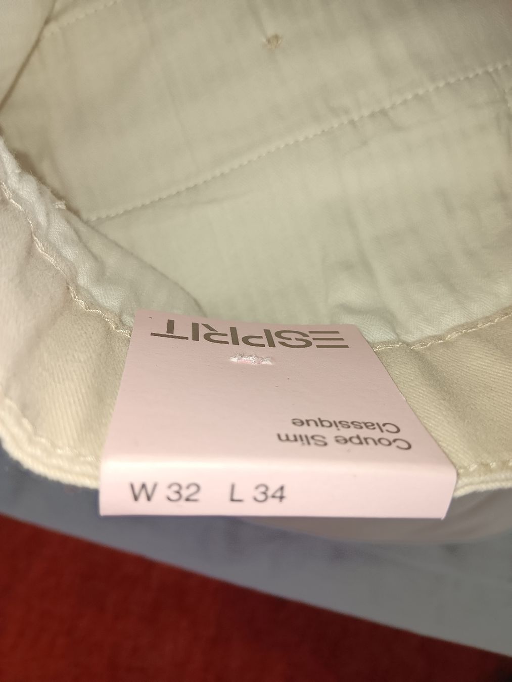 Esprit Pantaloni: Leichte Stoffhose von Esprit, Gr.32/34 – Nuovo e nell'imballaggio originale da Sempach venduto da benzi70 3