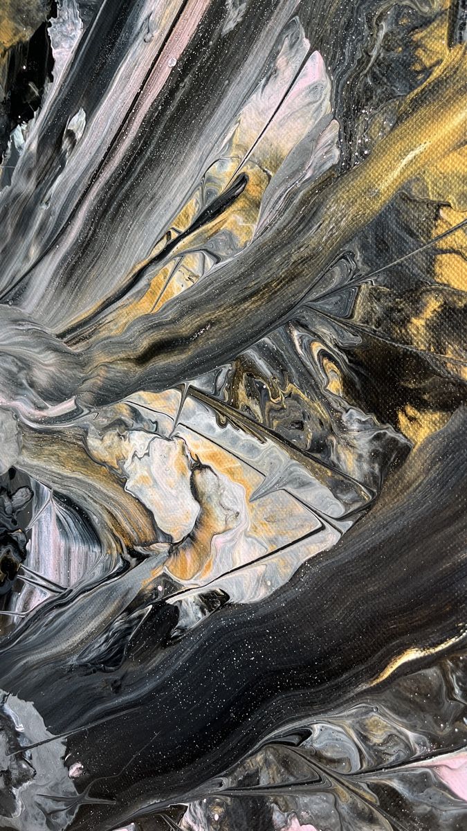 Dipinti: Abstraktes Acrylbild "Goldstück" 25x59 – Nuovo (secondo la descrizione) da Hochdorf venduto da Jasminurschel 7
