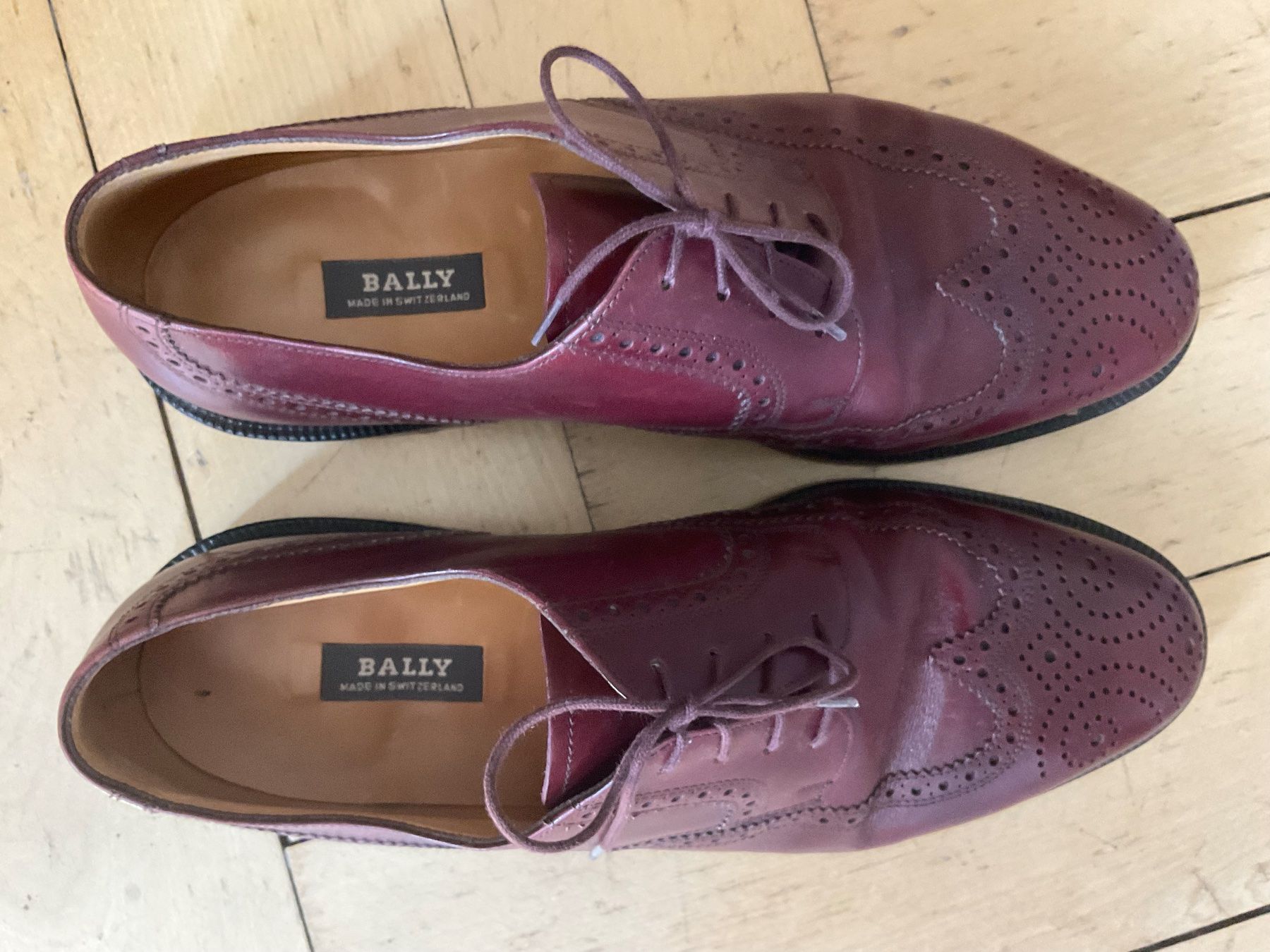Bally Scarpe da uomo: Original Vintage Bally Brogues Size 11.5 – Usato da Zürich venduto da vintage_street_style 2