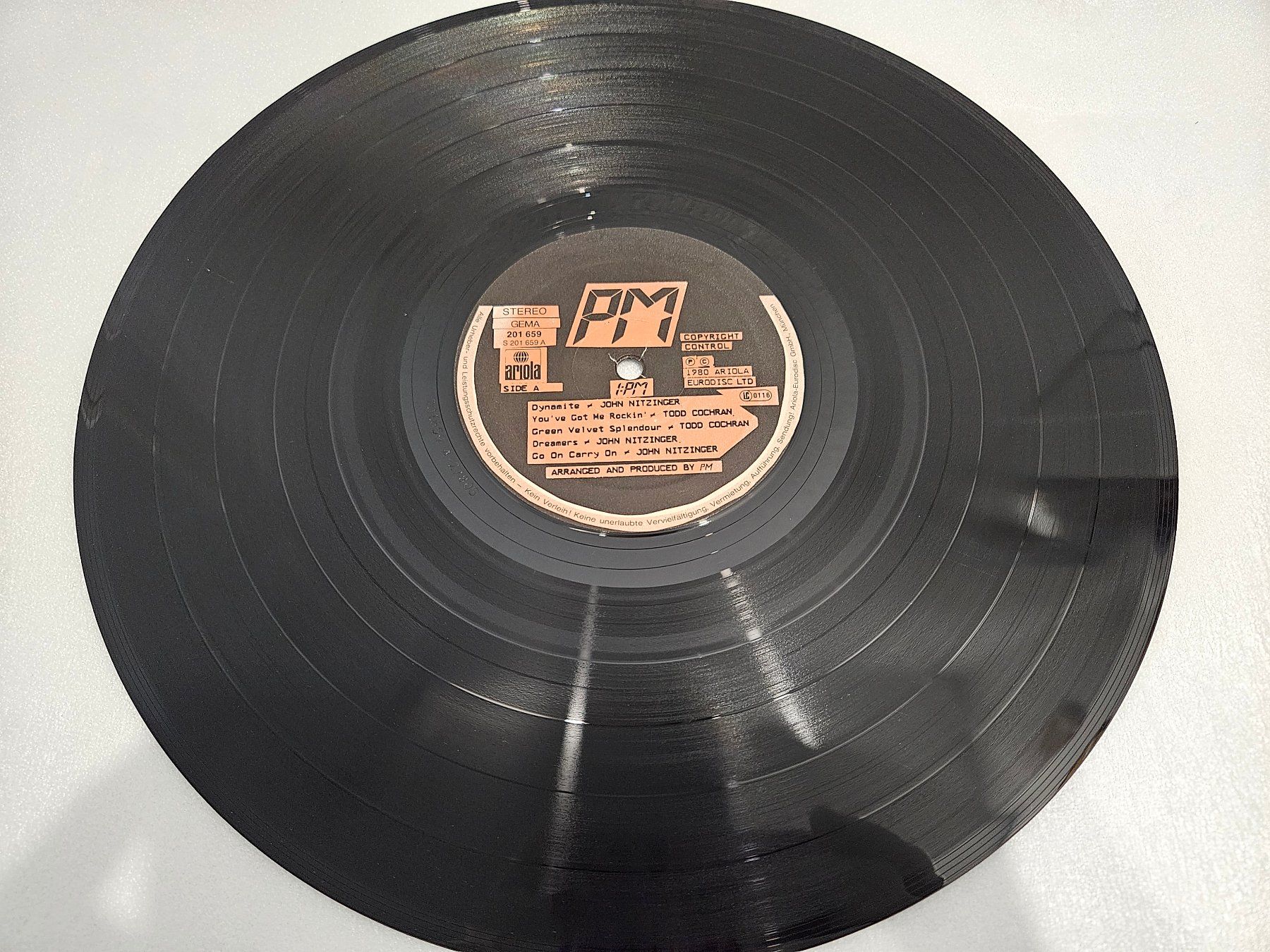 Dischi in vinile: PM – 1:PM – Usato da Uster venduto da Vinyl-Leidenschaft 3