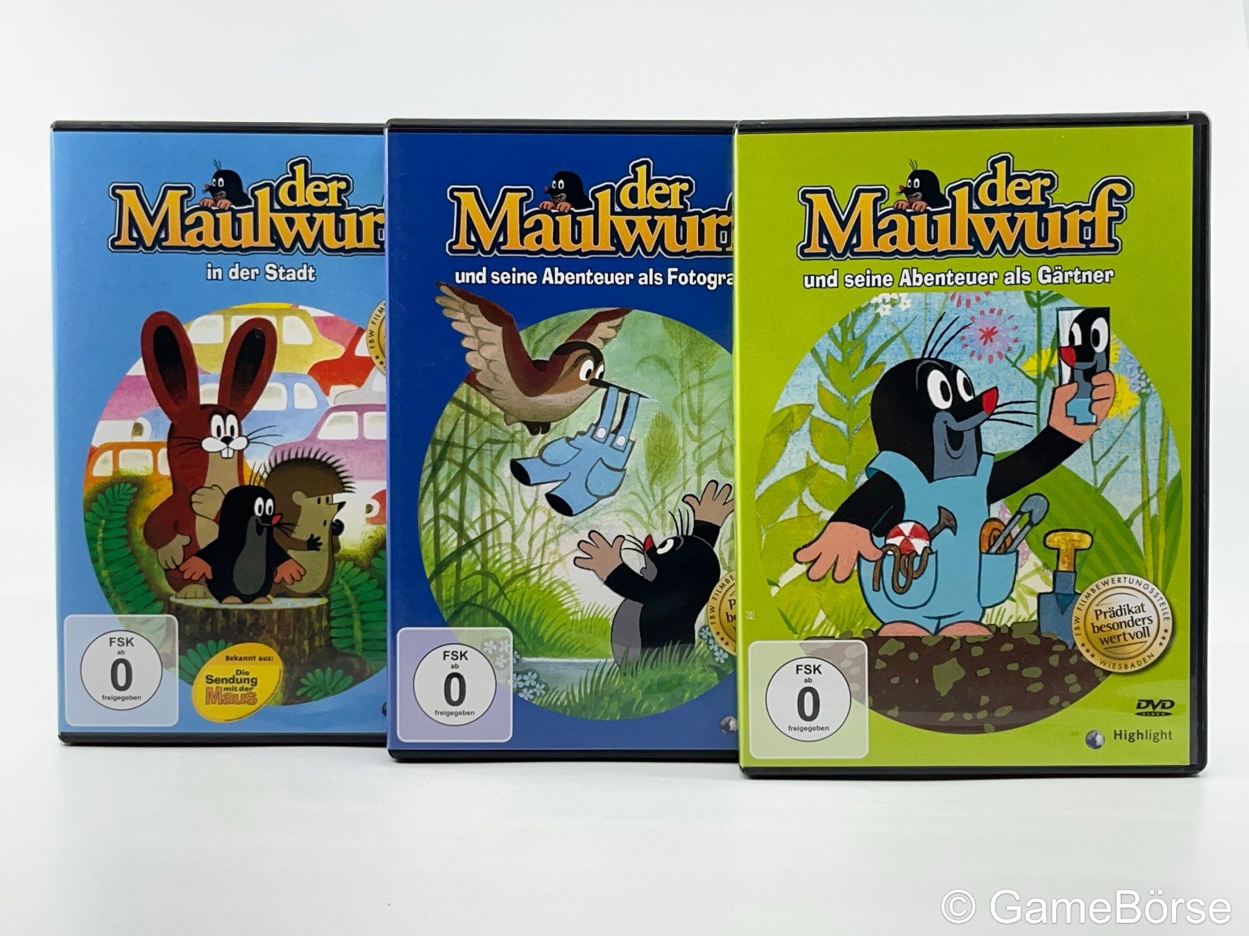 Alle DVDs: DVD Der Maulwurf 1, 3 und 5 – Gebraucht aus Stettfurt von GameBoerse
