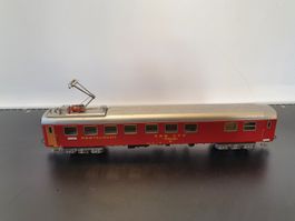 MÄRKLIN: SBB RIC SPEISEWAGEN ROT BLECHMODELL