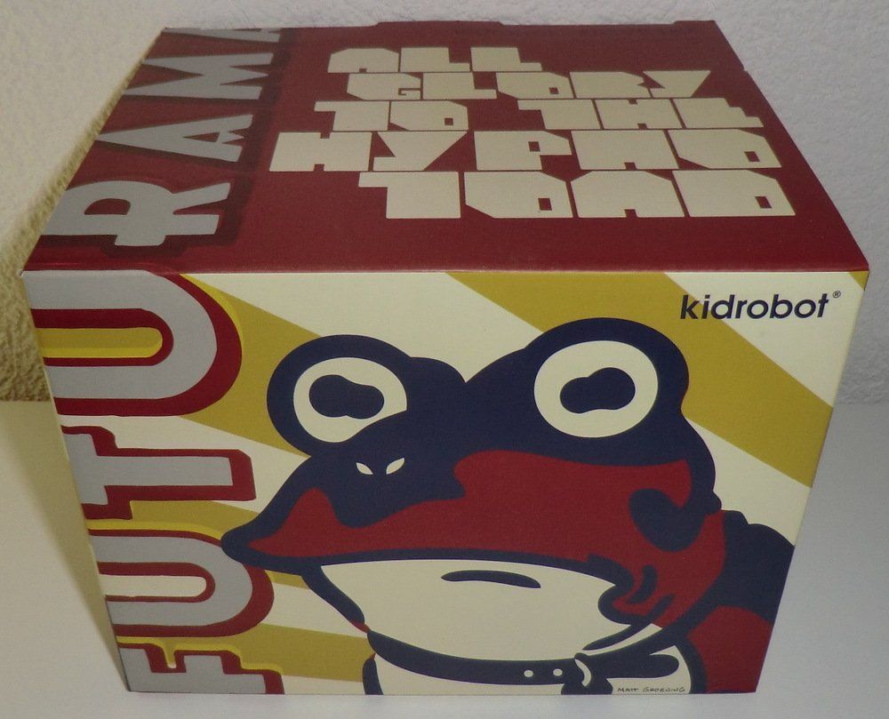 Statuette: 2012 Futurama Hypnotoad Kid Robot Figur Limitierte Auflage – Nuovo e nell'imballaggio originale da Kreuzlingen venduto da JefN.