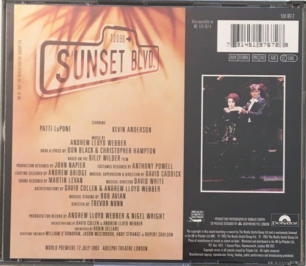 CD: Andrew Lloyd Webber - Sunset Boulevard – Usato da Grüningen venduto da azulgris 1
