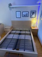 Lit avec 4 rangements et sommier - très bon état