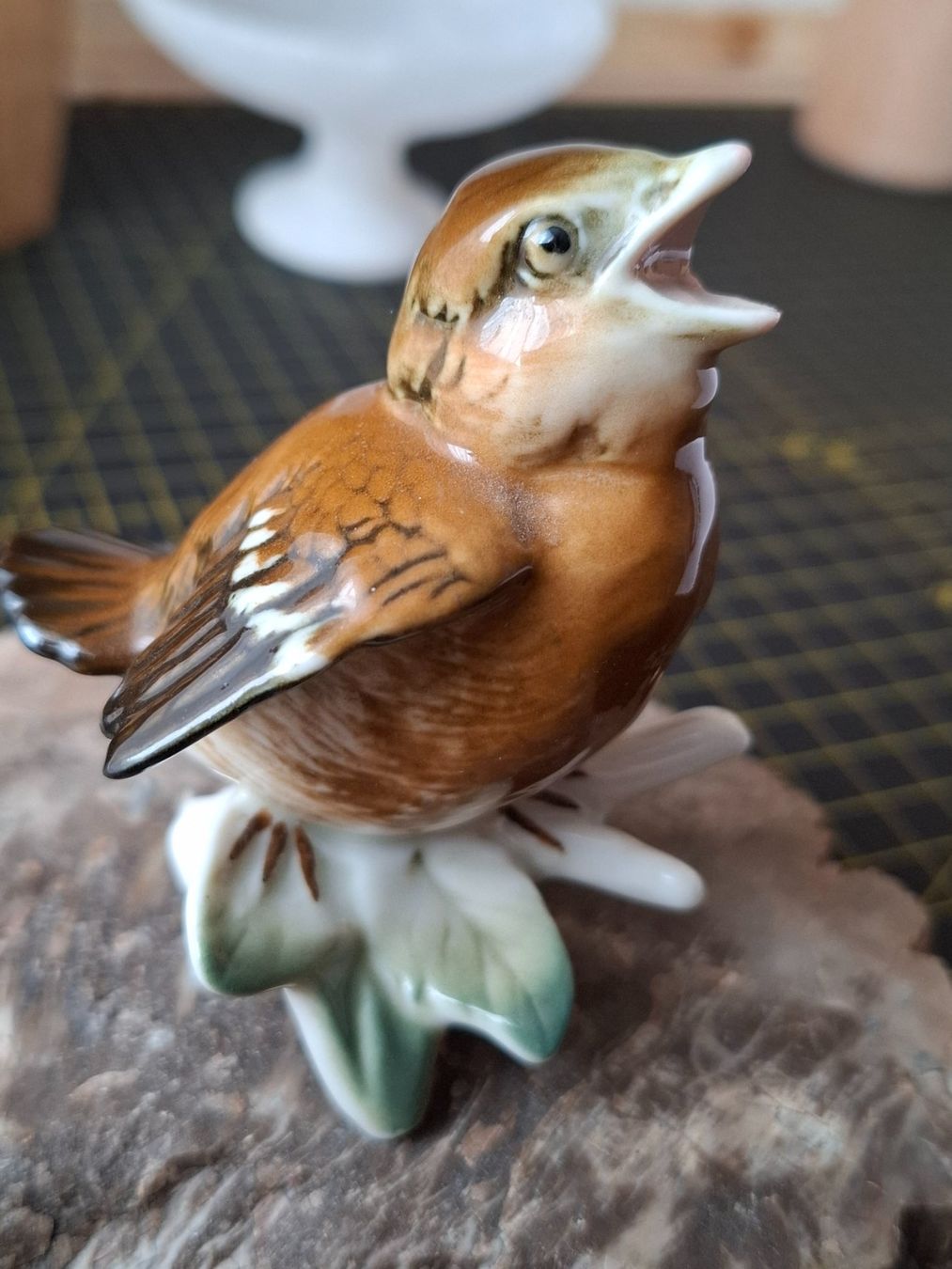 Statuette: Vogel Deko – Usato da Zwieselberg venduto da Halifaxmendusli