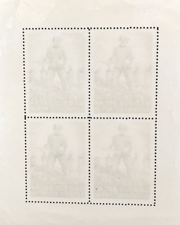 Tutti i francobolli: MILITÄR BRIEFMARKEN BLOCK GEB.FÜS.BAT.44 – Usato da Ostermundigen venduto da Wyatt-Earp 1