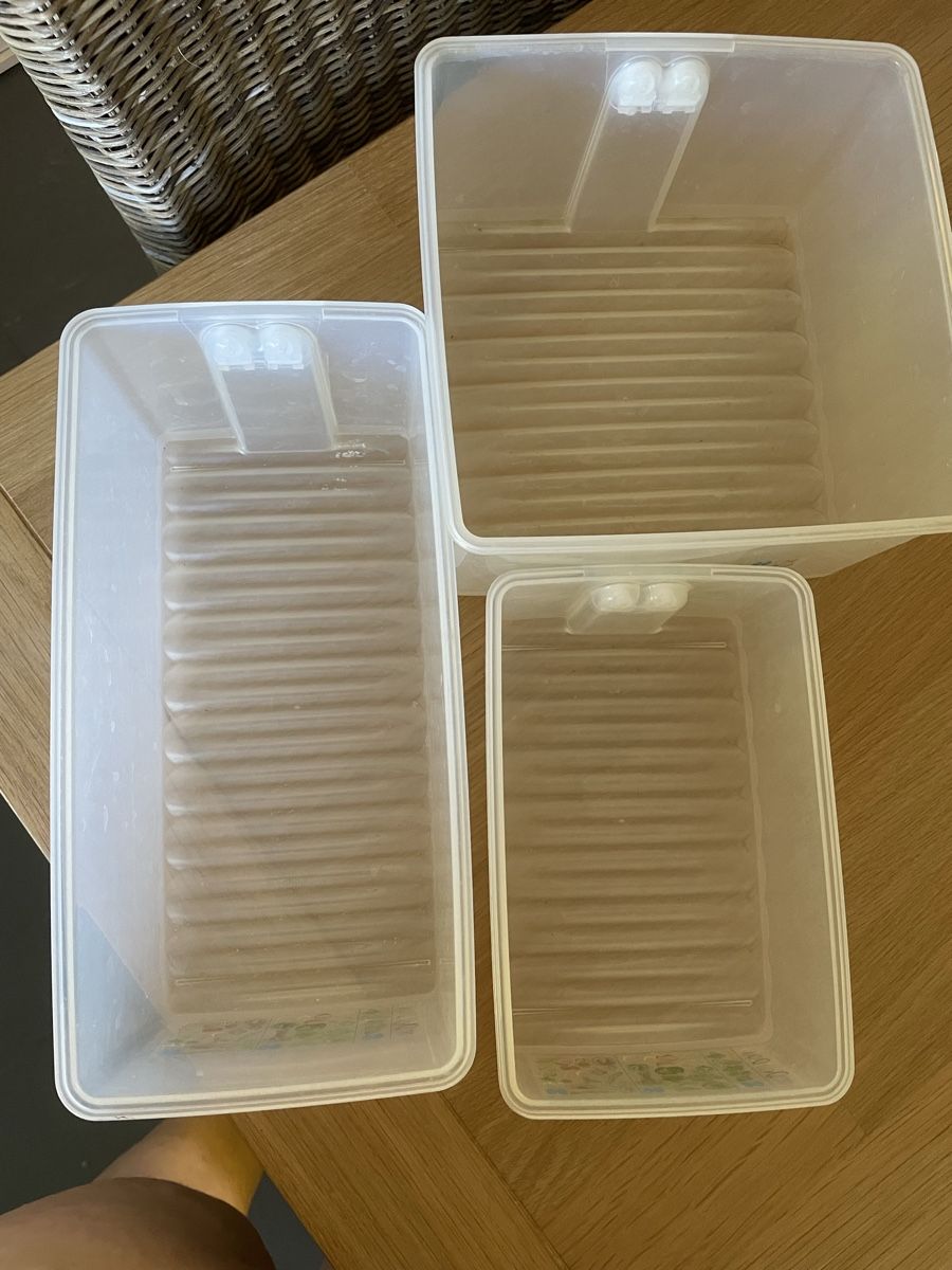 Tupperware Contenitori & Simili: Vorratsdosen 3er Set mit Deckel – Usato da Aarau Rohr venduto da keedom 1