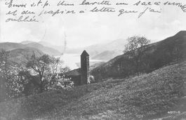 Cademario (TI) Kurhaus con vista sul Lago d'Agno