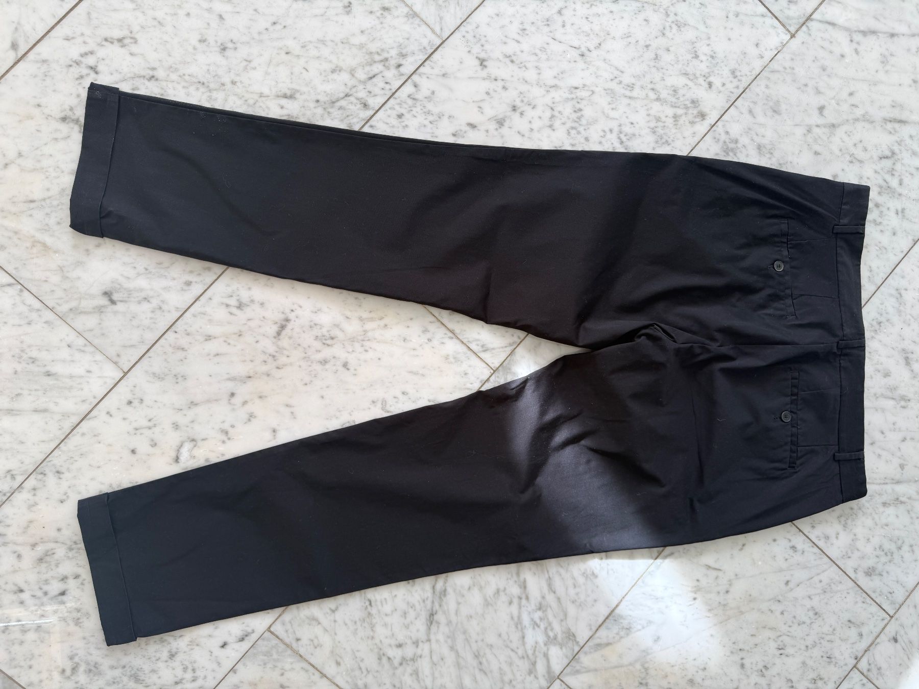 Pantaloni: Pier One Hose, Schwarz, Gr. 34 – Usato da Seewen SO venduto da HappyHappyHappy 2