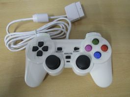 Playstation 2 Controller Joypad Farbe Weiss col- PS2 Neuware
