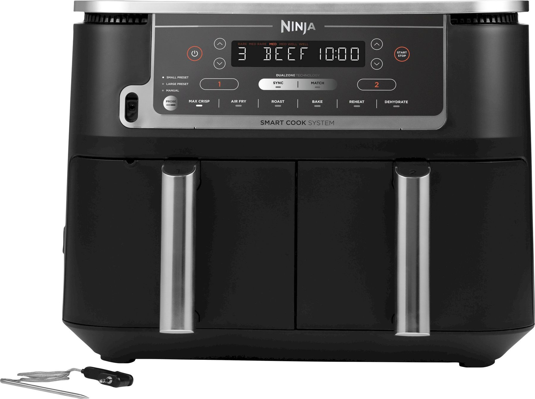 Elettrodomestici da cucina: Ninja Foodi MAX AF451EU Heißluftfritteus – Nuovo e nell'imballaggio originale da Bottighofen venduto da zaap 5
