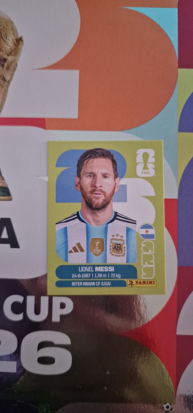 Panini Sammelbilder & Trading cards: LIONEL MESSI PANINI 2026 – Neu (gemäss Beschreibung) aus Le Sentier von cat_6px5