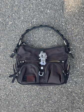 George Gina & Lucy Push-Up Bag Black Brown