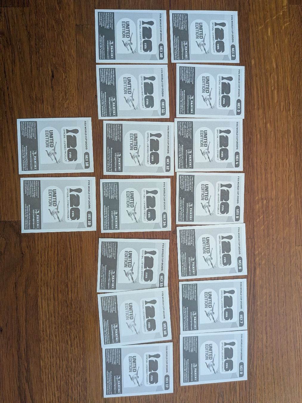 Panini Sammelbilder & Trading cards: 16 Mexico Panini Sticker  – Neu (gemäss Beschreibung) aus Dittingen von uke4243