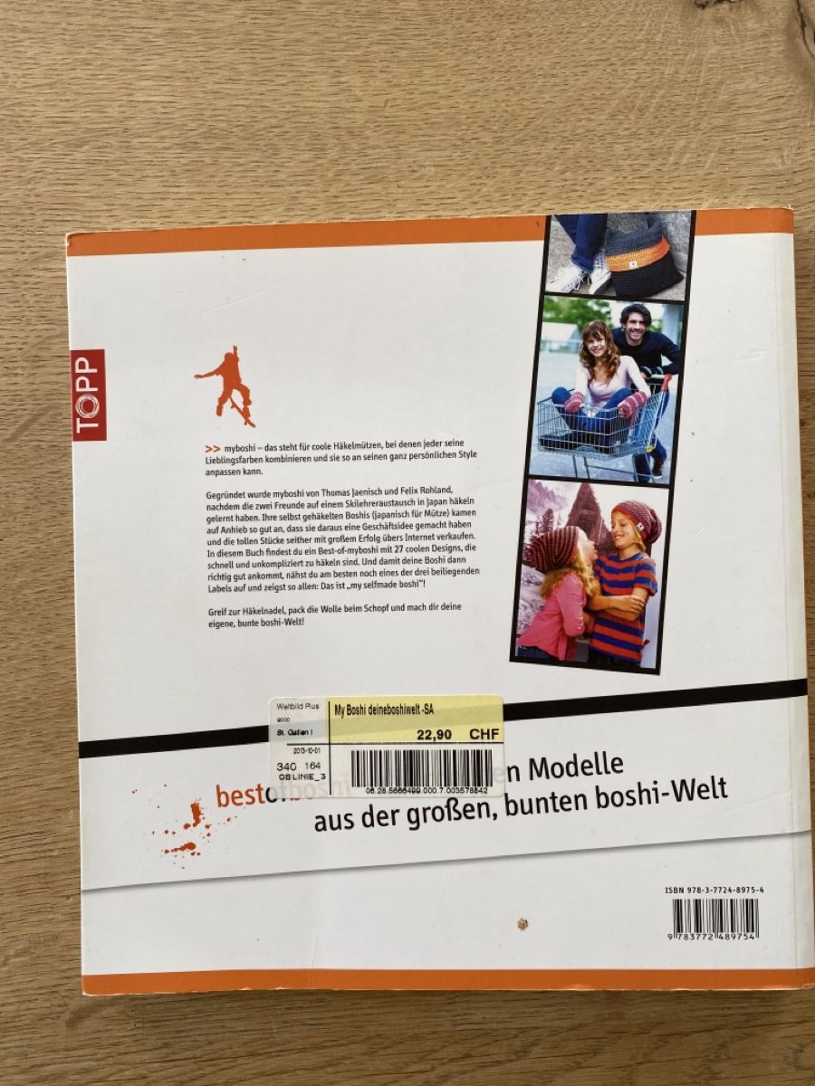 Libri: Häkelbuch mit Anleitungen MyBoshi – Usato da speicher venduto da danicole 1