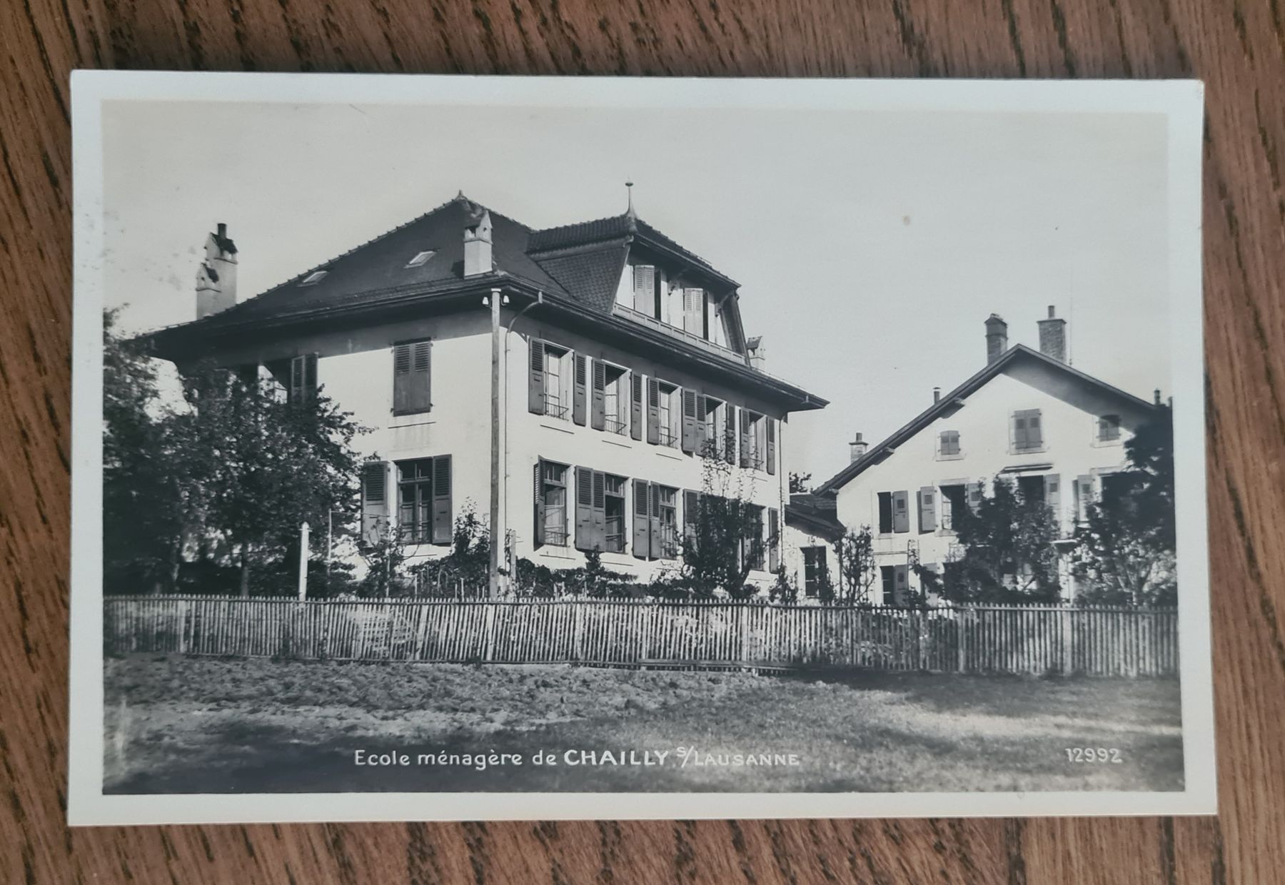 Cartoline postali: Ecole ménagère de Chailly/Lausanne – Usato da Ebikon venduto da Donar50