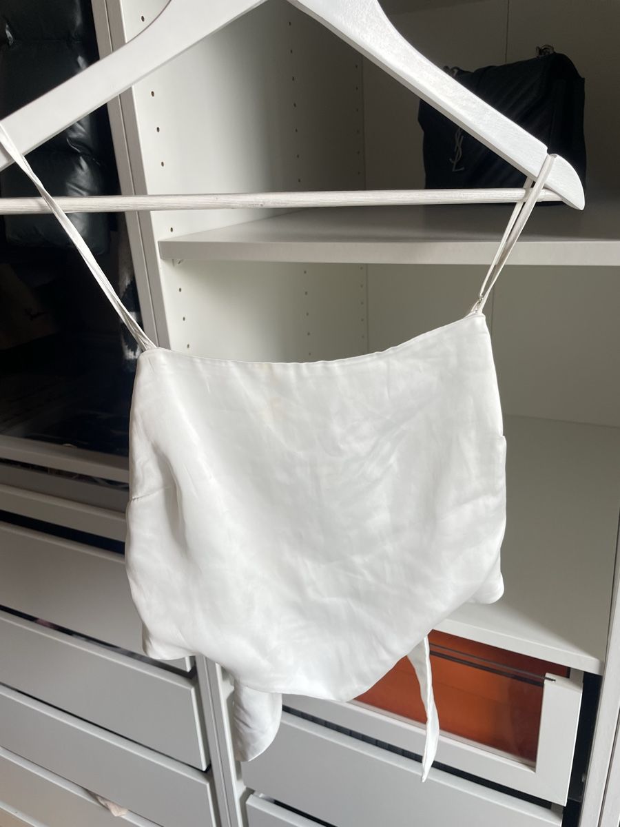 Stradivarius Top: Damen Top weiss, Stradivarius, Grösse S – Usato da Rebstein venduto da giu_hft9