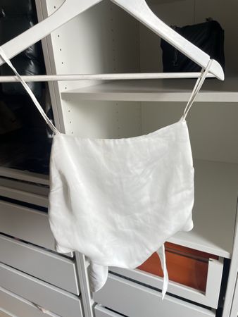 Damen Top weiss, Stradivarius, Grösse S