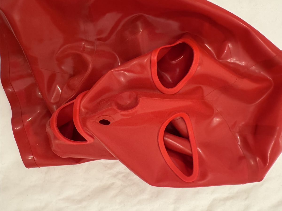 Maschere: Latex in rot  – Nuovo (secondo la descrizione) da Meisterschwanden venduto da sim_2nwm 3