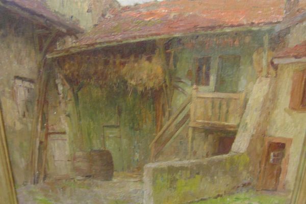 Gemälde: Antikes Gemälde  Marcelle Norjon – Gebraucht aus Bure von 1319 1